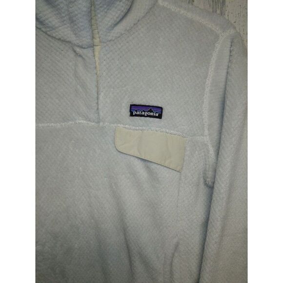 Patagonia Sweater Womens Small Re-Tool Jacket Pullover Fleece Cream - Picture 2 of 6